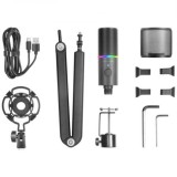 MICROFONO MMIC-XT NEGRO | BRAZO REGULABLE | RGB | ACCESORIOS | MARS GAMING