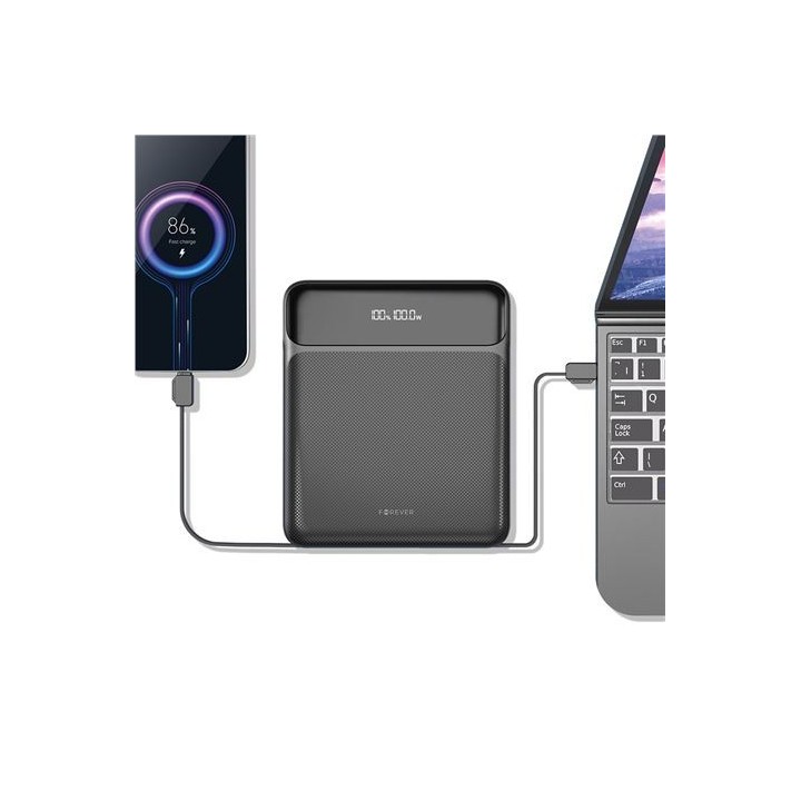 POWERBANK 20000MAH TB-200 PARA PORTATILES 100W FOREVER