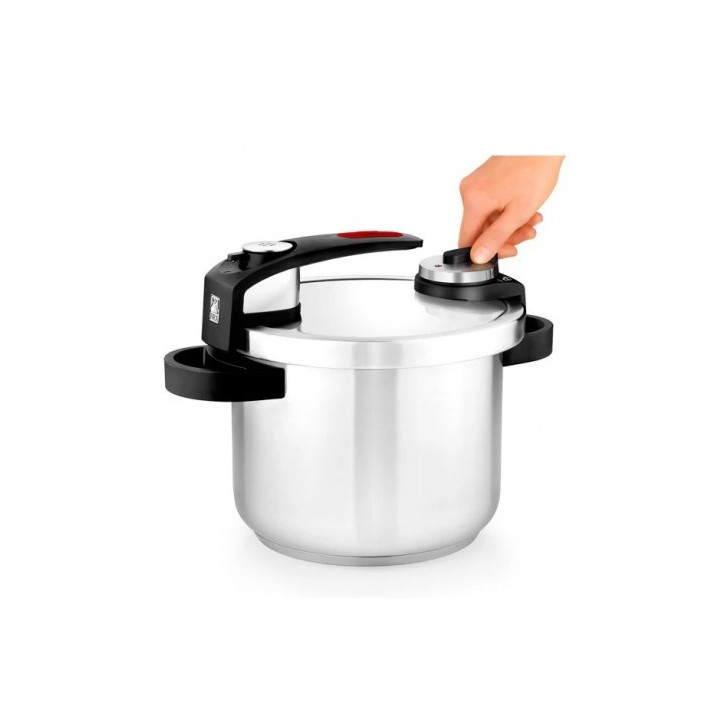 OLLA RAPIDA TEKNA 22CM 7 LITROS INOX BRA