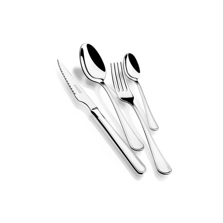 SET 24 CUBIERTOS ACERO INOX MANILA MONIX