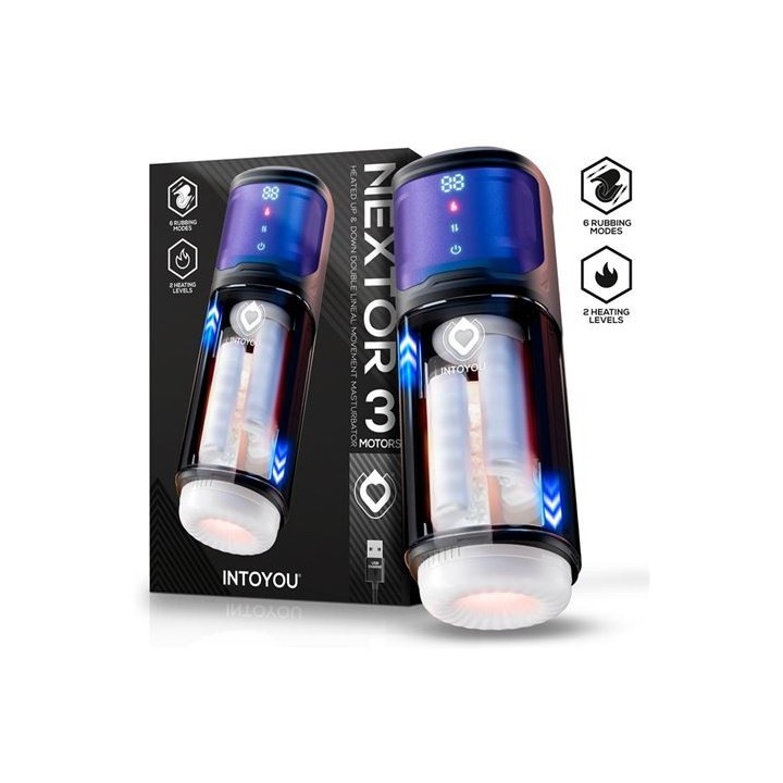 MASTURBADOR AUTOMATICO MASCULINO NEXTOR INTOYOU