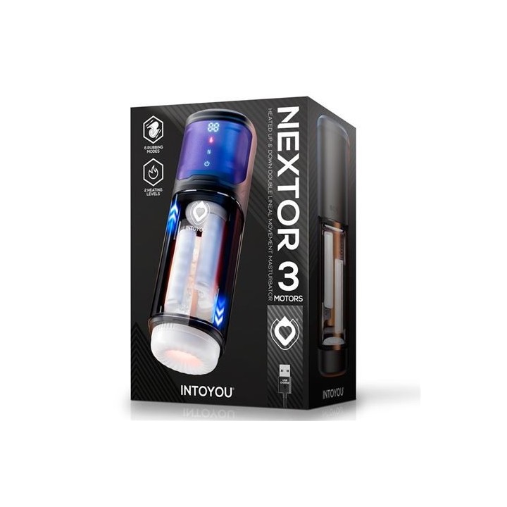 MASTURBADOR AUTOMATICO MASCULINO NEXTOR INTOYOU