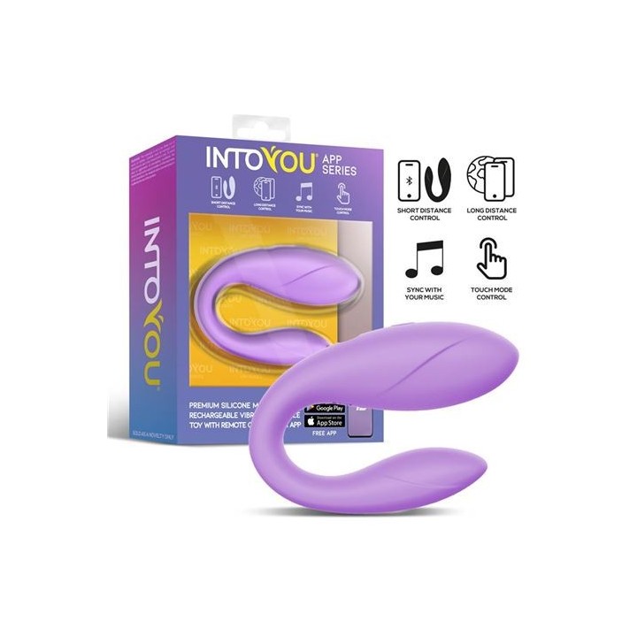 JUGUETE PARA PAREJAS DOS MOTORES CON APP LAVANDA INTOYOU