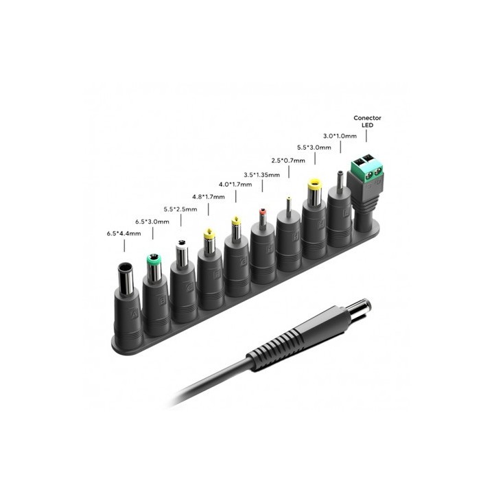 CARGADOR UNIVERSAL AUTOMÁTICO 24W | 11 PUNTAS CROMAD