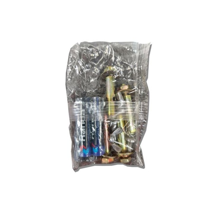 TORNILLERIA Y PILAS PARA FOCO LED SOLAR EB0380, EB0381, EB0382 ELBAT