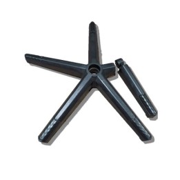BASE RUEDAS NEGRA PARA SILLAS CR1163, CR1161, CR1164, CR1165 CROMAD