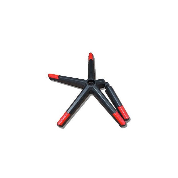 BASE RUEDAS ROJA PARA SILLAS CR1142, CR1146 CROMAD