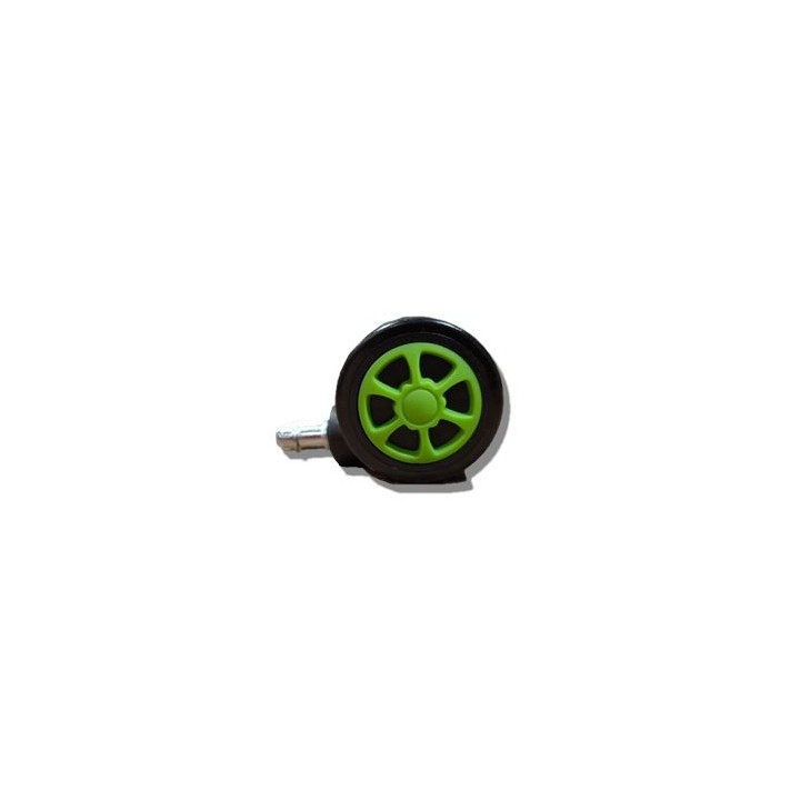 JUEGO DE 5 RUEDAS PRO VERDES PARA SILLA CR1143 CROMAD