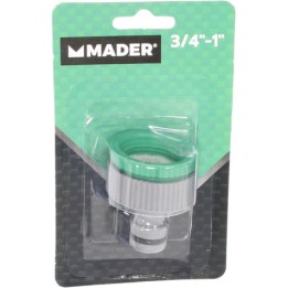 CONECTOR PARA GRIFO HEMBRA 3/4-1" MADER