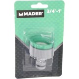 CONECTOR PARA GRIFO HEMBRA 3/4-1" MADER