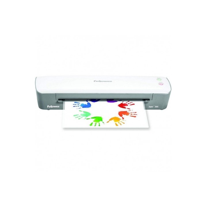 PLASTIFICADORA A4 ION 80-125 MICRAS GRIS/BLANCA FELLOWES