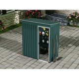 CASETA DE METAL | PUERTAS CORREDERAS 91X151X182CM (1.37M2) VERDE SUNGARDEN