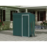 CASETA DE METAL | PUERTAS CORREDERAS 91X151X182CM (1.37M2) VERDE SUNGARDEN