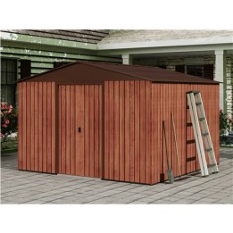 CASETA DE METAL | PUERTAS CORREDERAS 300X304.5X214.5CM (9.14M2) EFECTO MADE