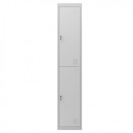 TAQUILLA METÁLICA 2 PUERTAS 1800X300X500MM CROMAD