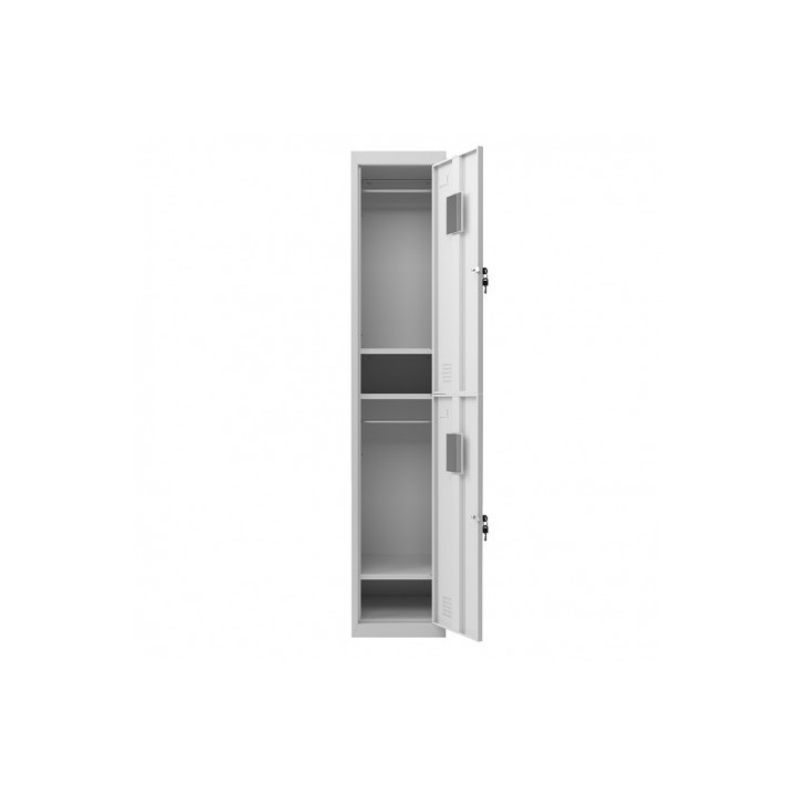 TAQUILLA METÁLICA 2 PUERTAS 1800X300X500MM CROMAD