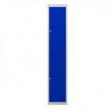 TAQUILLA METÁLICA 2 PUERTAS 1800X300X500MM AZUL CROMAD
