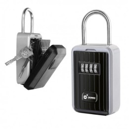 CAJA DE SEGURIDAD COMBINACIÓN PARA LLAVES CON GANCHO CROMAD