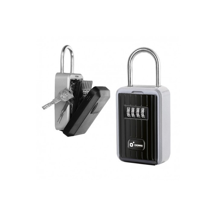 CAJA DE SEGURIDAD COMBINACIÓN PARA LLAVES CON GANCHO CROMAD