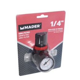 MINI FILTRO REGULADOR DE PRESIÓN, 1/4", RP182 MADER