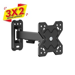 SOPORTE CON BRAZO TV 13"-32" UNA EXTENSION CROMAD (3 X 2)