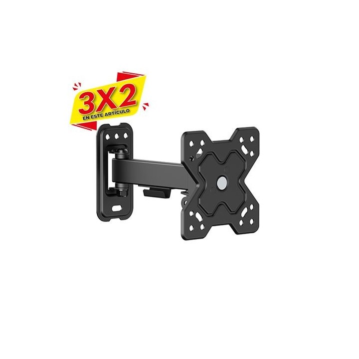 SOPORTE CON BRAZO TV 13"-32" UNA EXTENSION CROMAD (3 X 2)