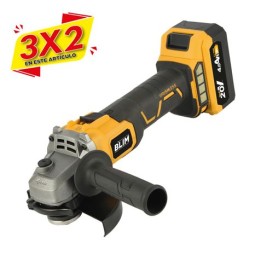 RADIAL 115MM S/CARBONES 20V | BATERIA 4AH BLIM (3 X 2)