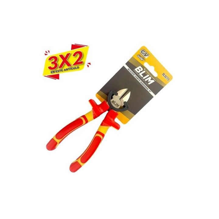 ALICATE CORTE DIAGONAL 6" 1.000V BLIM (3 X 2)