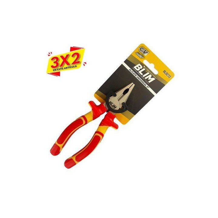 ALICATE UNIVERSAL 6" 1.000V BLIM (3 X 2)
