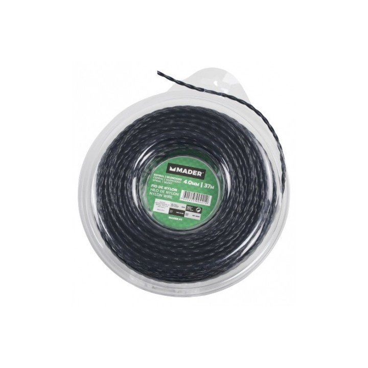 NYLON CORTE REDONDO DESBROZADORA 4.0mmX37mts. MADER