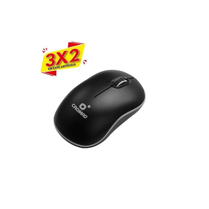 RATON X52 INALAMBRICO NEGRO CROMAD (3 X 2)