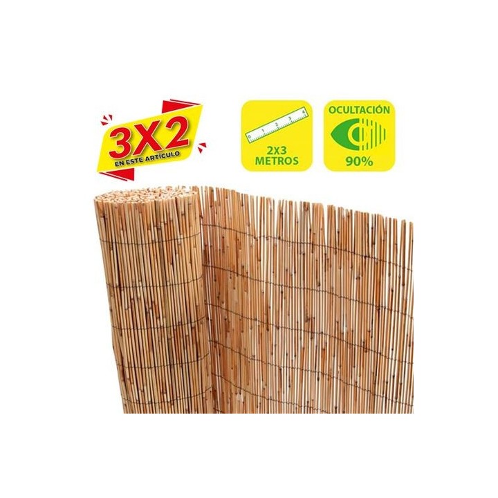 CAÑIZO NATURAL ENTERO 2X3 METROS SUNGARDEN (3 X 2)