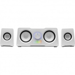 ALTAVOCES GAMING 2.2 35W BLANCO MARS GAMING