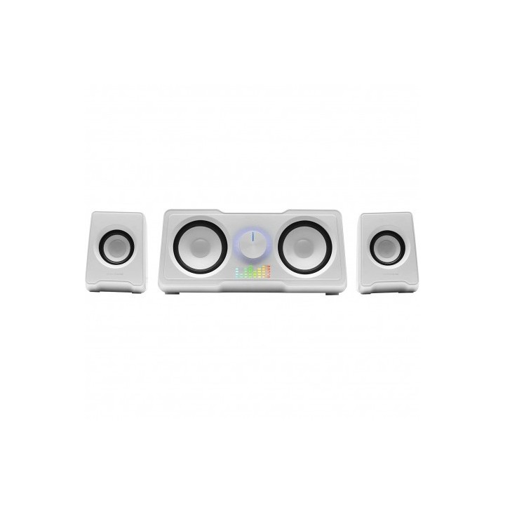 ALTAVOCES GAMING 2.2 35W BLANCO MARS GAMING