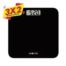 BASCULA DIGITAL BAÑO BLACK DESIGN MUVIP (3 X 2)