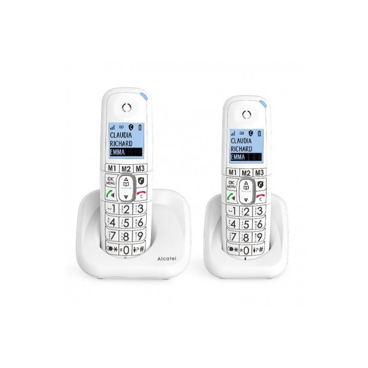 TELEFONO INALAMBRICO XL785 BLANCO DUO ALCATEL