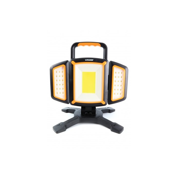 FOCO LED BATERÍA 15W + 36 LED PLEGABLE MADER