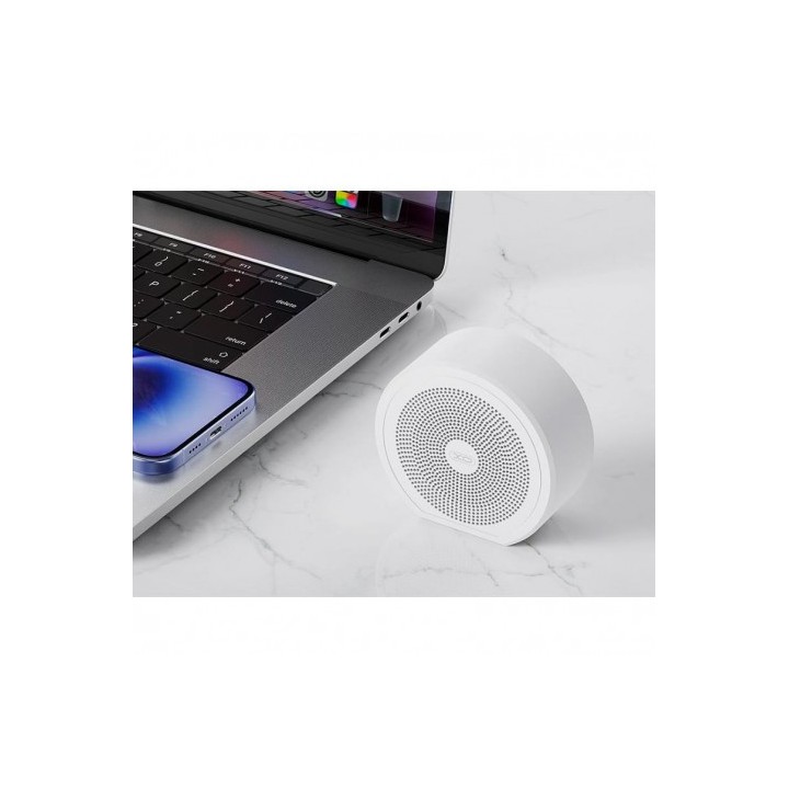 ALTAVOZ BLUETOOH SOBREMESA 3W BLANCO F61 XO