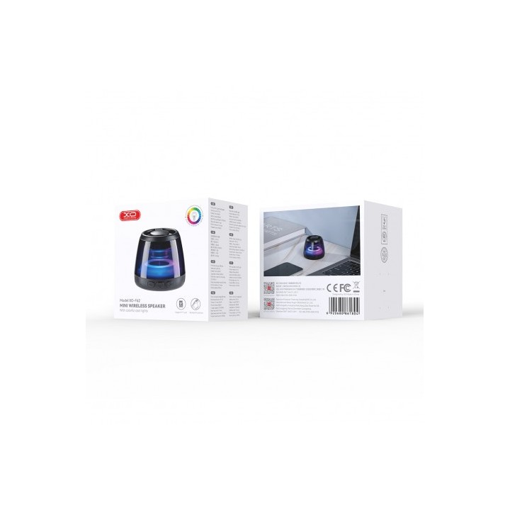 ALTAVOZ BLUETOOH SOBREMESA 5W F62 MINI NEGRO XO
