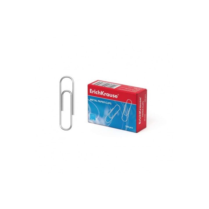 CAJA DE 100 UNIDADES DE CLIPS METALICOS 33MM ERICHKRAUSE