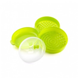 VAPORERA DOBLE PARA MICROONDAS INNOVAGOODS