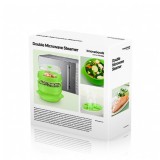 VAPORERA DOBLE PARA MICROONDAS INNOVAGOODS