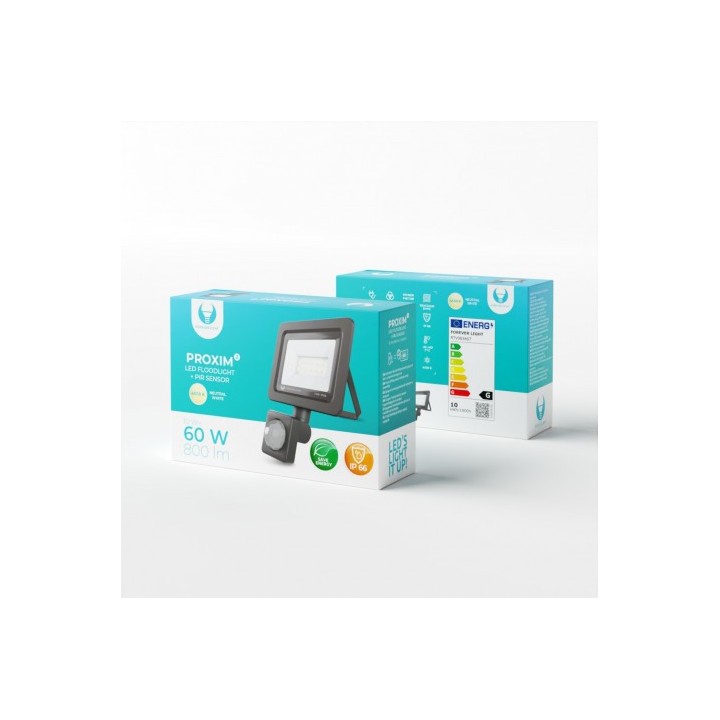 FOCO LED CON SENSOR PROXIM II 10W | 4500K FOREVER