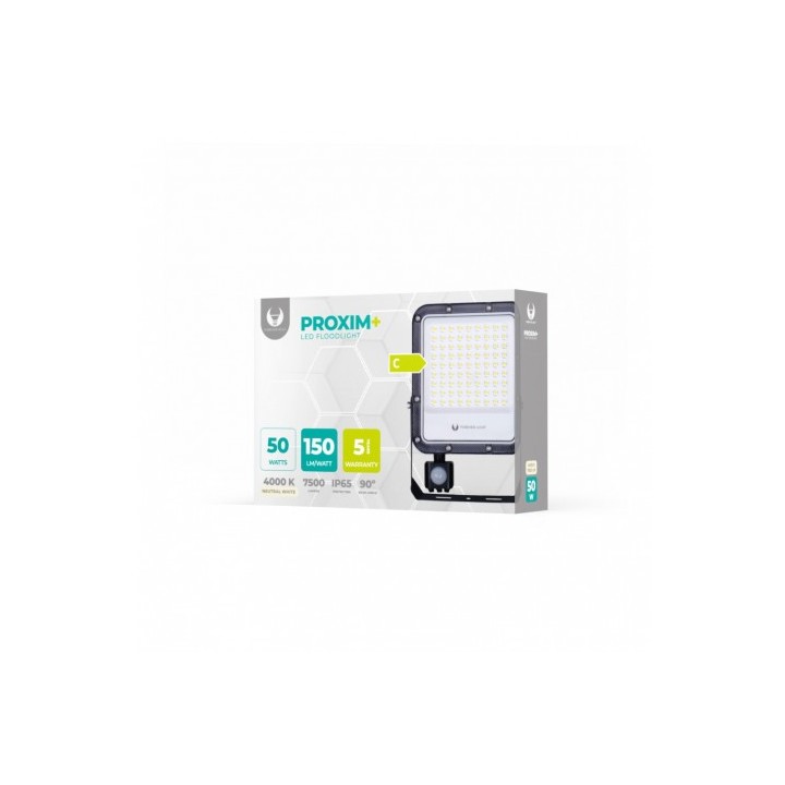 FOCO LED CON SENSOR PROXIM+ 50W | 4000K FOREVER