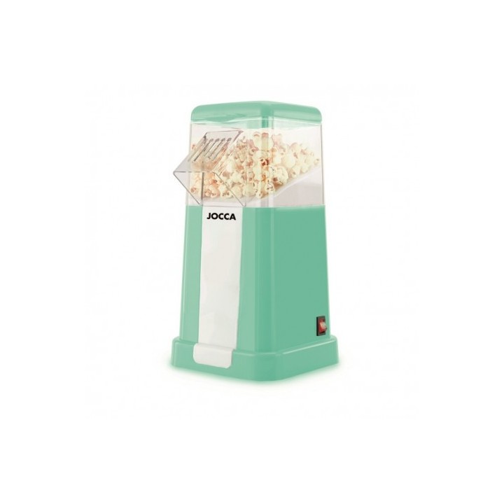 PALOMITERO VINTAGE TURQUESA 1200W EN SOLO 3 MIN SIN ACEITE | INCLUYE VASO