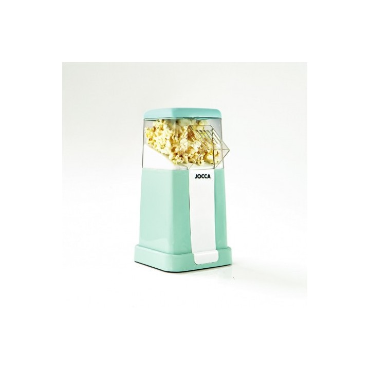 PALOMITERO VINTAGE TURQUESA 1200W EN SOLO 3 MIN SIN ACEITE | INCLUYE VASO