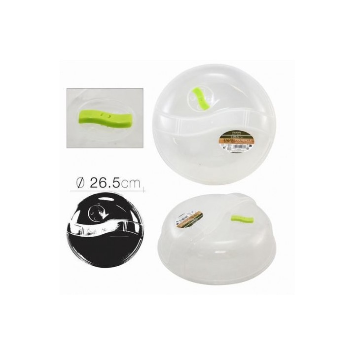 TAPA MICROONDAS CON VALVULA 26.5X9.5