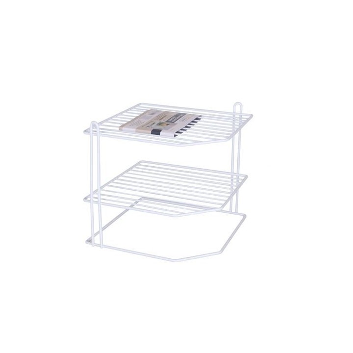 ESTANTE ORGANIZADOR ESQUINERO COCINA BLANCO