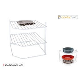 ESTANTE ORGANIZADOR ESQUINERO COCINA BLANCO