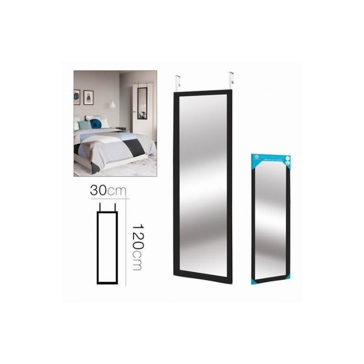 ESPEJO PARA PUERTA NEGRO 30X120 URBAN LIVING